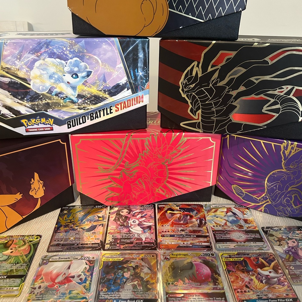 Pokemon TCG GX and VSTAR Card Collection